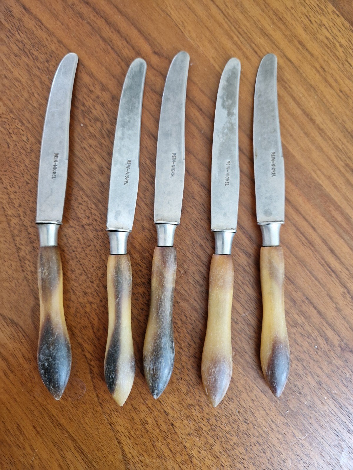 Mesjes met hoorn handvat, Ophalen of Verzenden