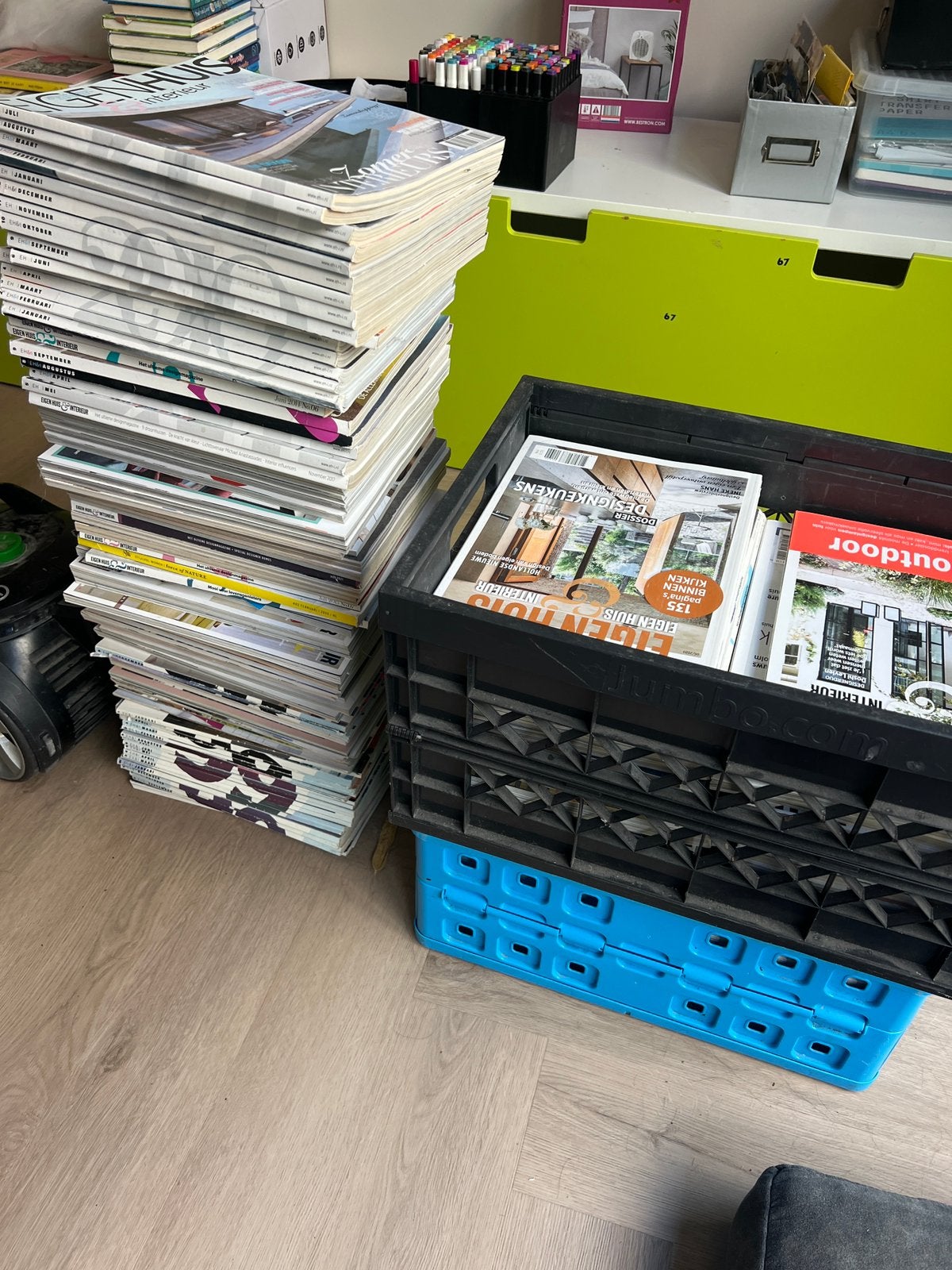 Eigen Huis & Interieur  - meerdere jaargangen, Boeken, Tijdschriften en Kranten, Ophalen, Gelezen, Overige typen