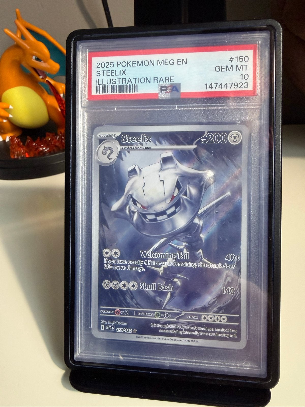 Pokémon Steelix PSA 10, Ophalen of Verzenden, Nieuw, Losse kaart