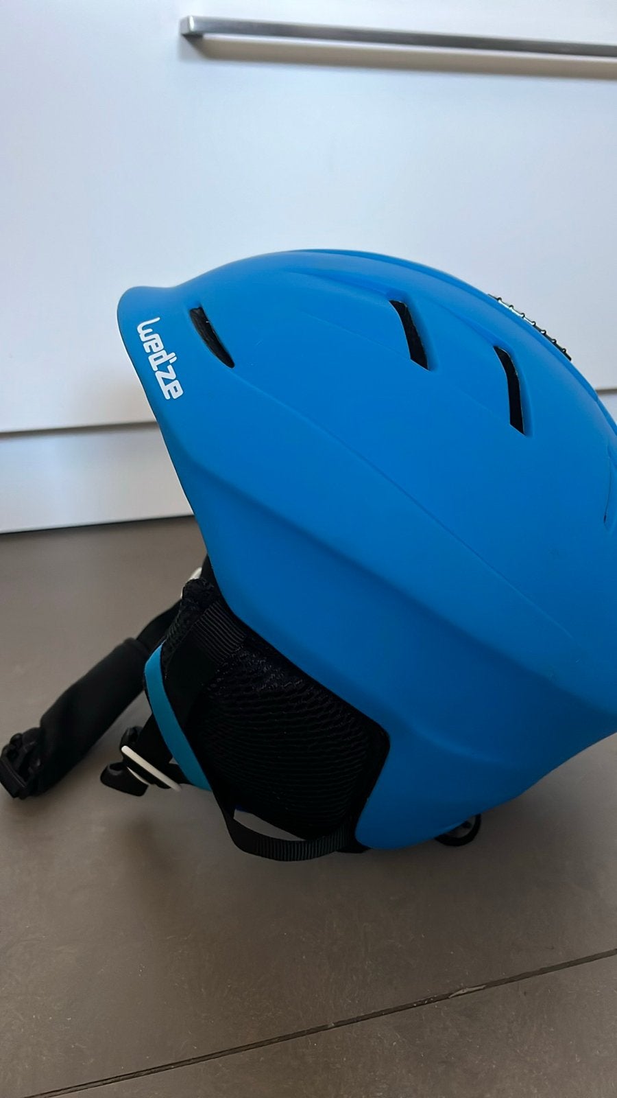 Wedze skihelm - Blauw, Ophalen of Verzenden, Zo goed als nieuw, Overige typen
