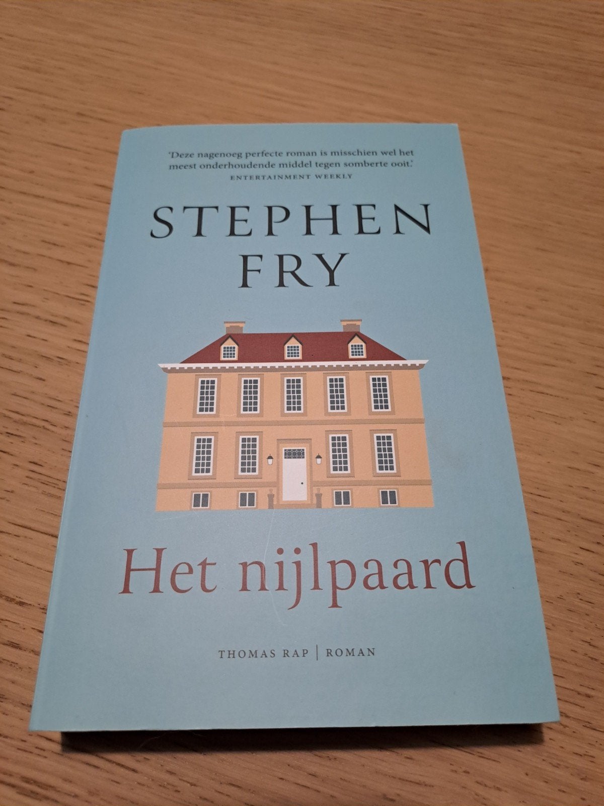 Stephen Fry - Het nijlpaard, Boeken, Ophalen of Verzenden, Zo goed als nieuw, Stephen Fry