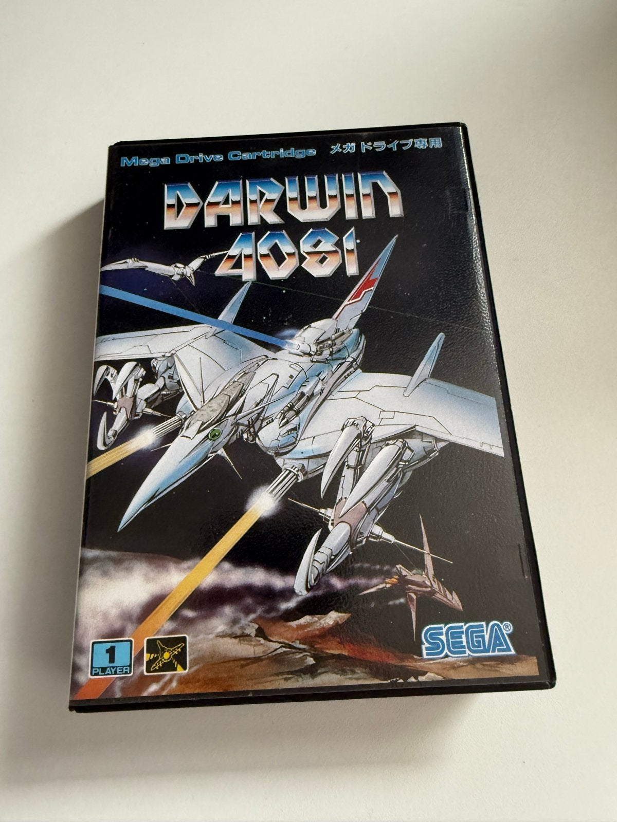 Darwin 4081 - Sega Mega Drive Cartridge (Japans), Gebruikt, Shooter, 1 speler, Ophalen of Verzenden