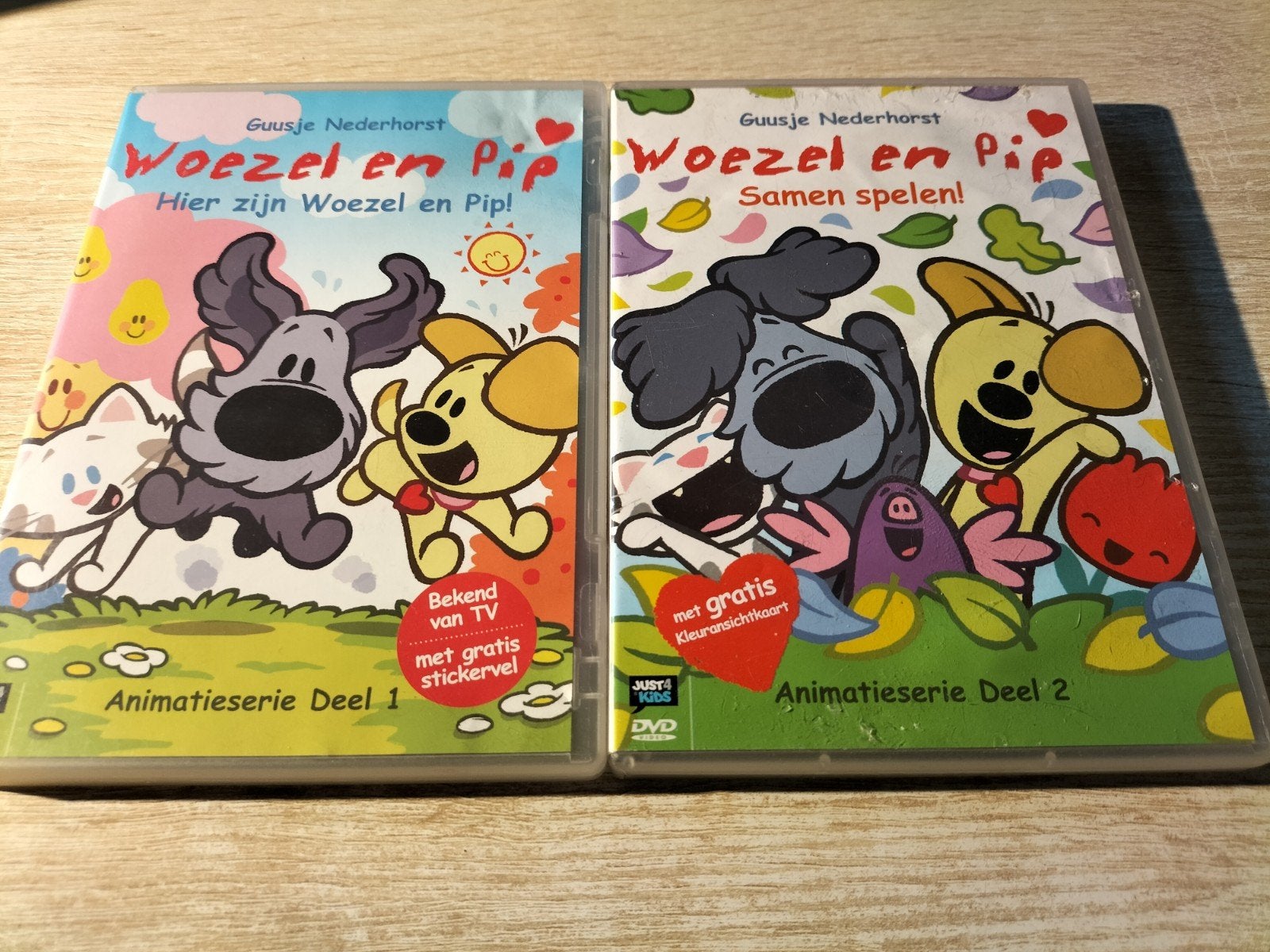 Woezel en Pip 9 dvd set, Ophalen of Verzenden