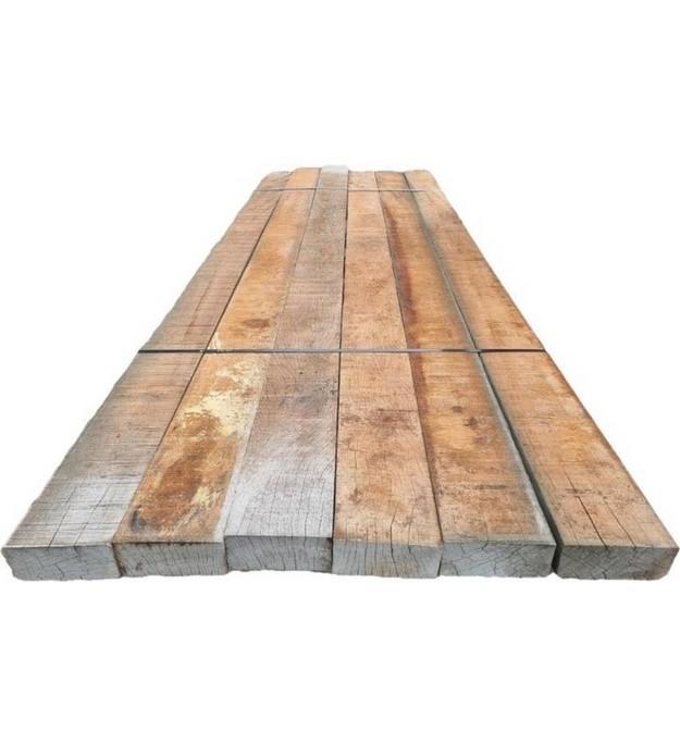 Hardhouten balken fijnbezaagd 8.0x18.0 cm - nr: HB50, Ophalen, 250 cm of meer, Balken, Hardhout