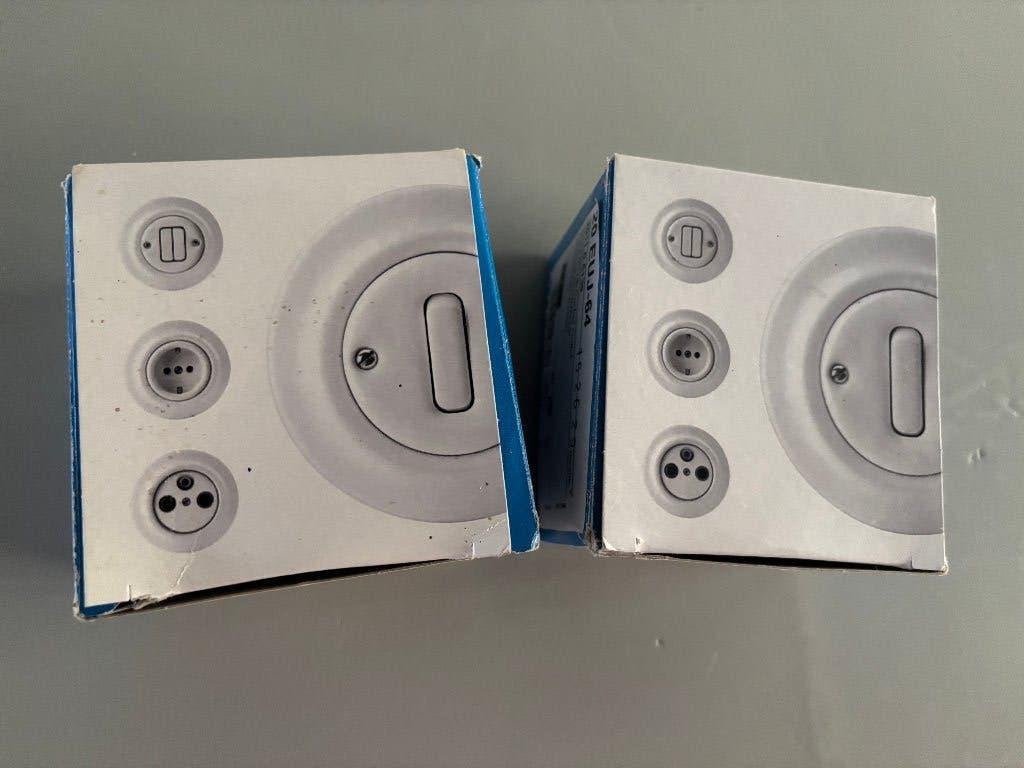 Busch-Jaeger Decento Schakelmateriaal, Doe-het-zelf en Verbouw, Elektra en Kabels, Ophalen of Verzenden, Nieuw, Busch-Jaeger, Schakelaar