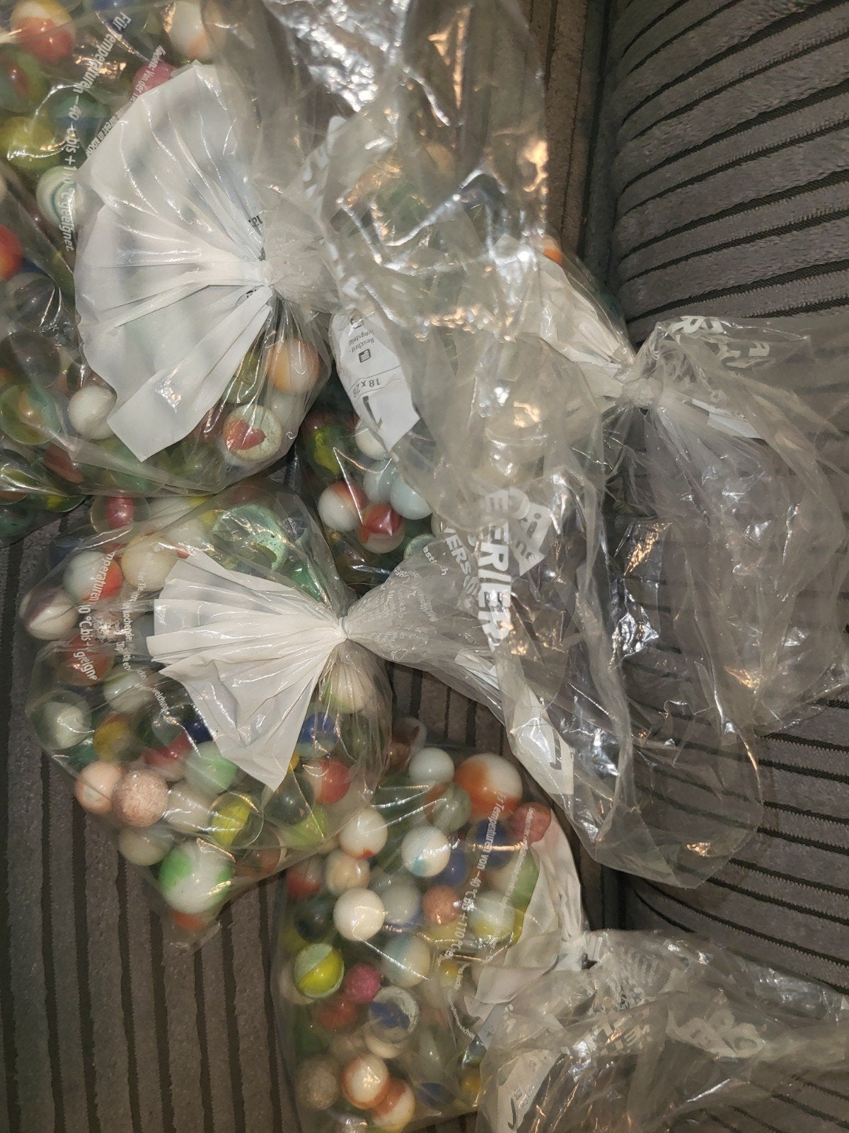 4 zakjes vintage knikkers 5 euro per zakje, Ophalen, Gebruikt
