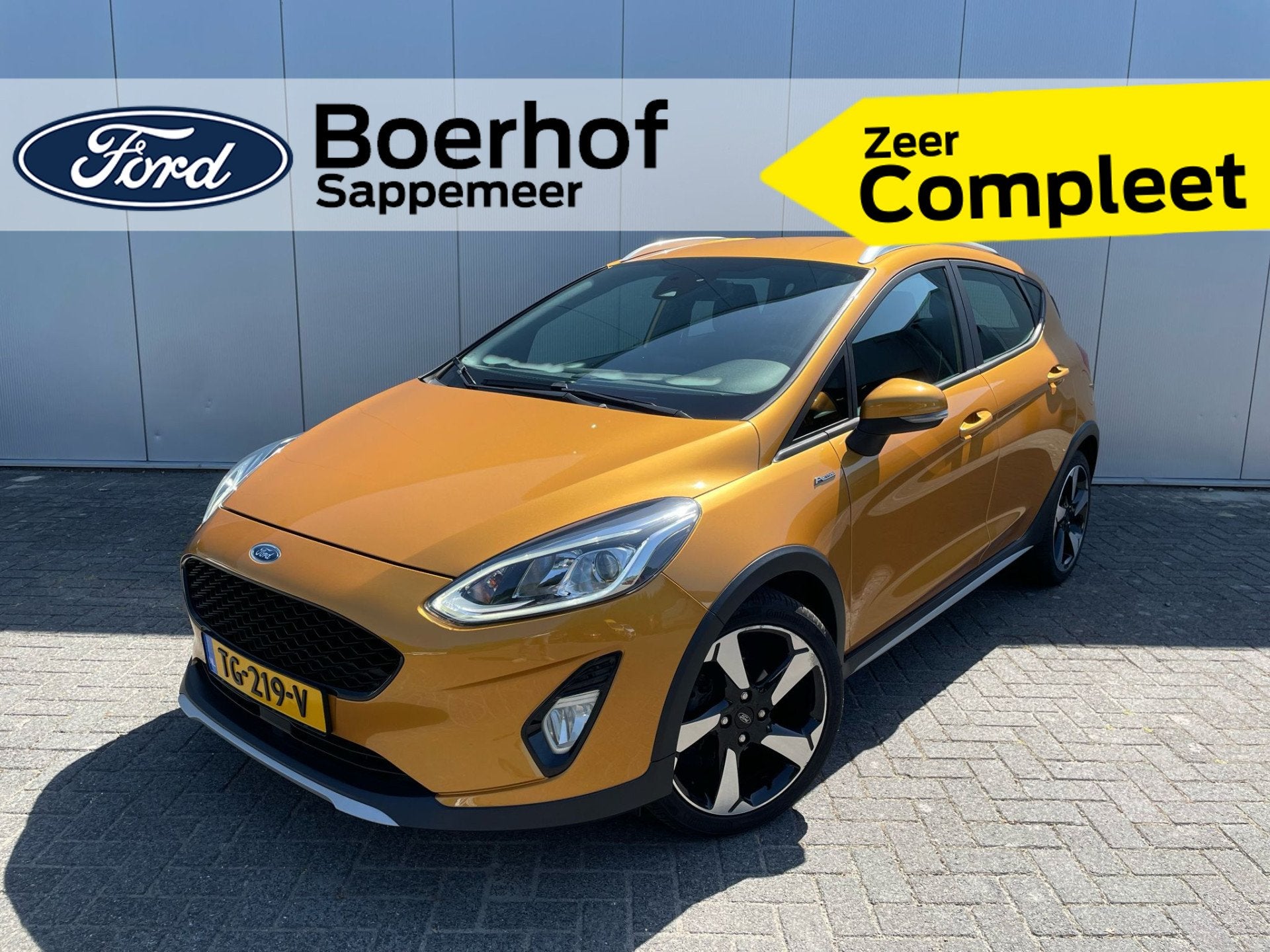 Ford Fiesta Active First Edition | 100% dealer onderh. | Voo, 12 maanden, Gebruikt, 49 €/maand, Bedrijf