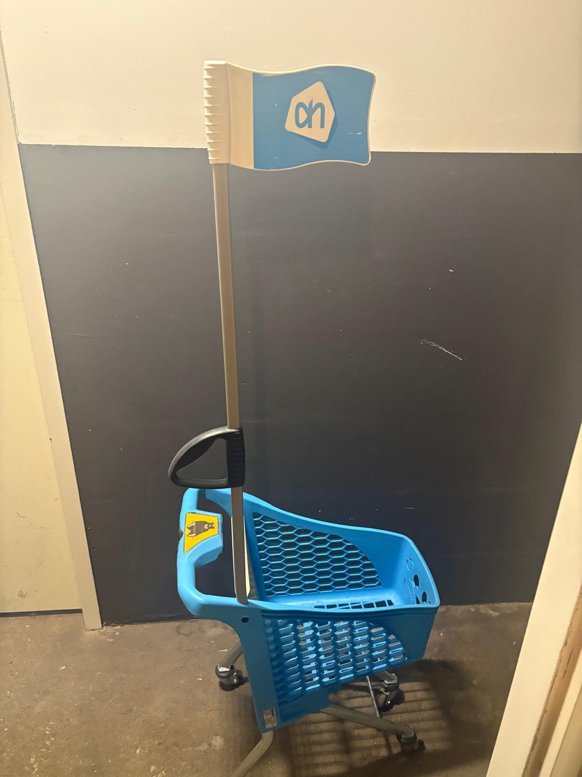 Orginele Albert Heijn kinder boodschappenkar, Ophalen of Verzenden, Jongen of Meisje