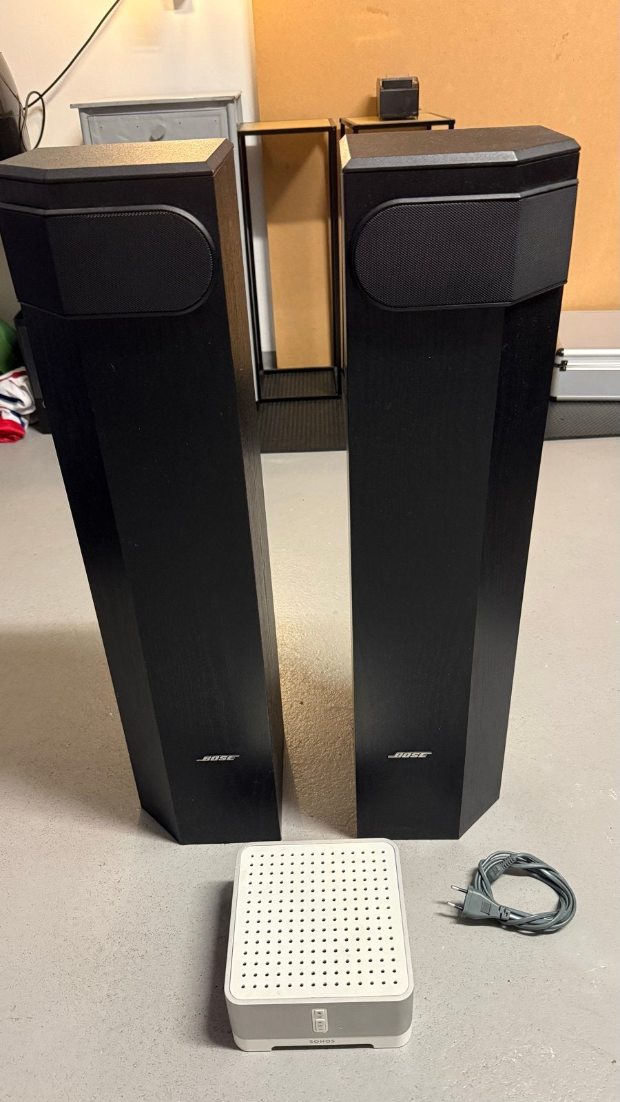 Sonos Connect:Amp met 2x Bose 501 Series V speakers, Gebruikt, Speakerset, WiFi, Sonos
