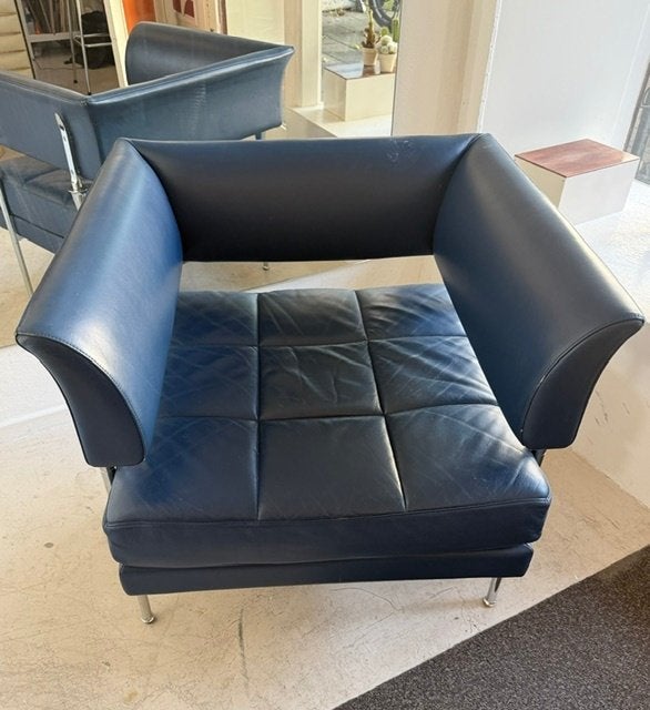 VINTAGE POLTRONA FAUTEUILS, Ophalen, Gebruikt, 75 tot 100 cm, Vintage Retro