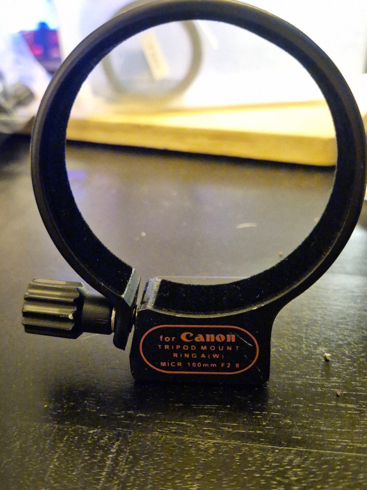Canon Statiefbevestigingsring A(W) voor 100mm F2.8 Macro, Ophalen of Verzenden, Nieuw, Overige typen, Overige merken