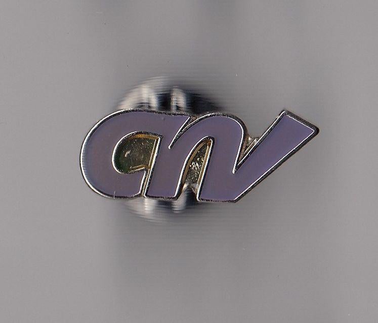 CNV Vakbond pin, Gebruikt, Niet vindbaar, Niet vindbaar, Speldje of Pin