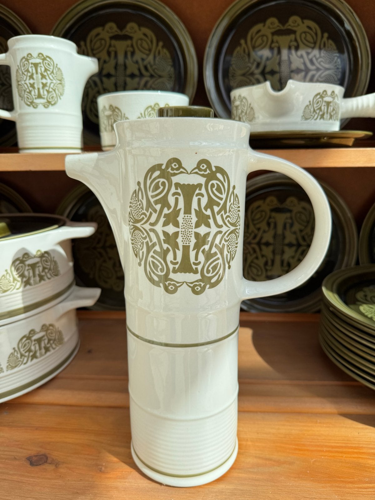 Vintage Arklow Pottery “Tree of Life” servies – complete set, Antiek en Kunst, Ophalen of Verzenden