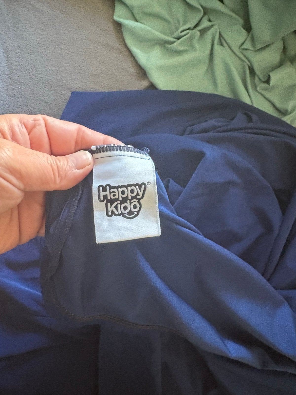 Happy Kido slaaptunnel Donkerblauw - Gebruikt, Kinderen en Baby's, Gebruikt, Overige merken, Hoeslaken of Sloop, Ophalen of Verzenden