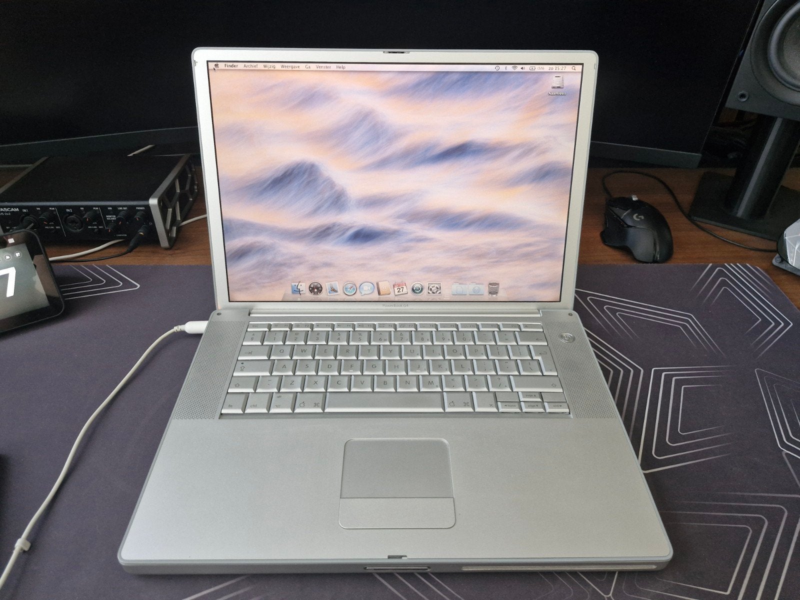 Apple PowerBook G4 15" A1106 - Vintage Laptop, Computers en Software, Ophalen of Verzenden, 13 inch, Overige modellen, Minder dan 2 Ghz