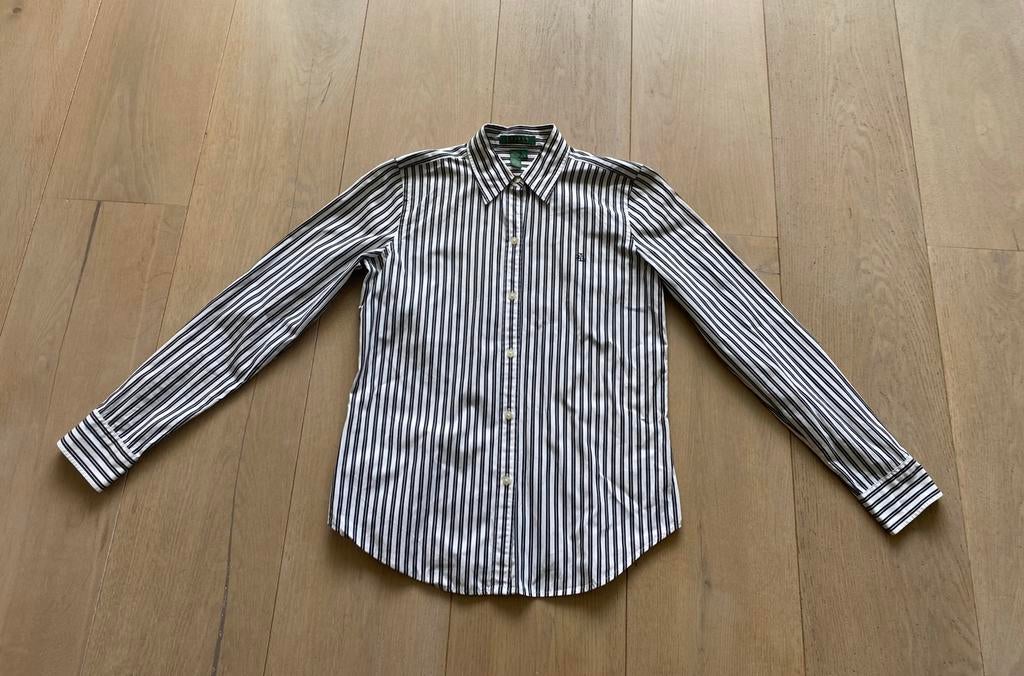 Ralph lauren blouse S nieuwstaat, Ophalen of Verzenden, Zo goed als nieuw, Maat 36 (S), Wit