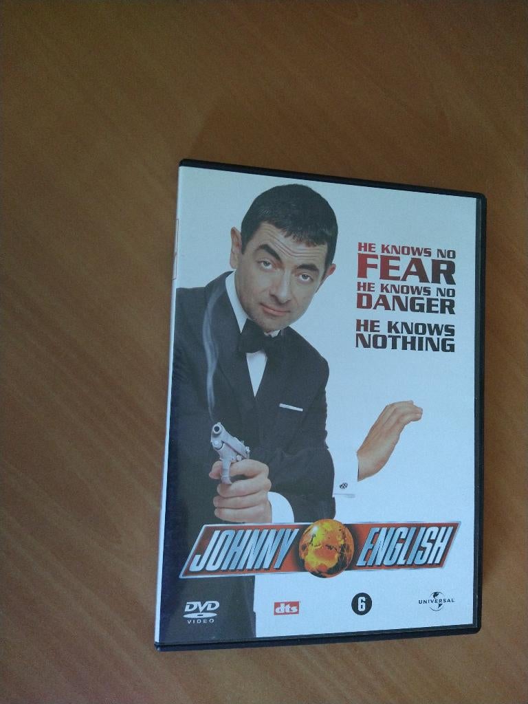 DVD Johnny English, Vanaf 6 jaar, Ophalen of Verzenden, Zo goed als nieuw, Actiekomedie