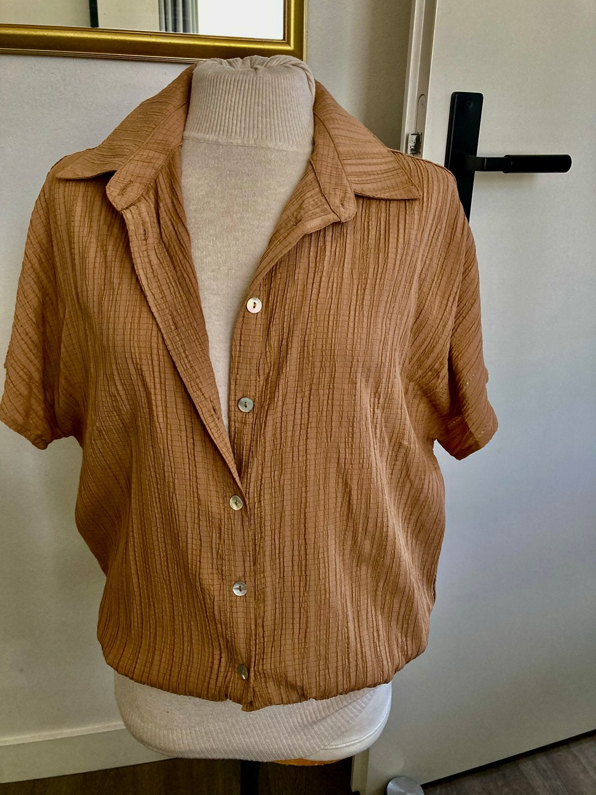 Tramontana blouse maat M 38/40 - Nieuw, Ophalen of Verzenden, Nieuw, Maat 38/40 (M), Bruin