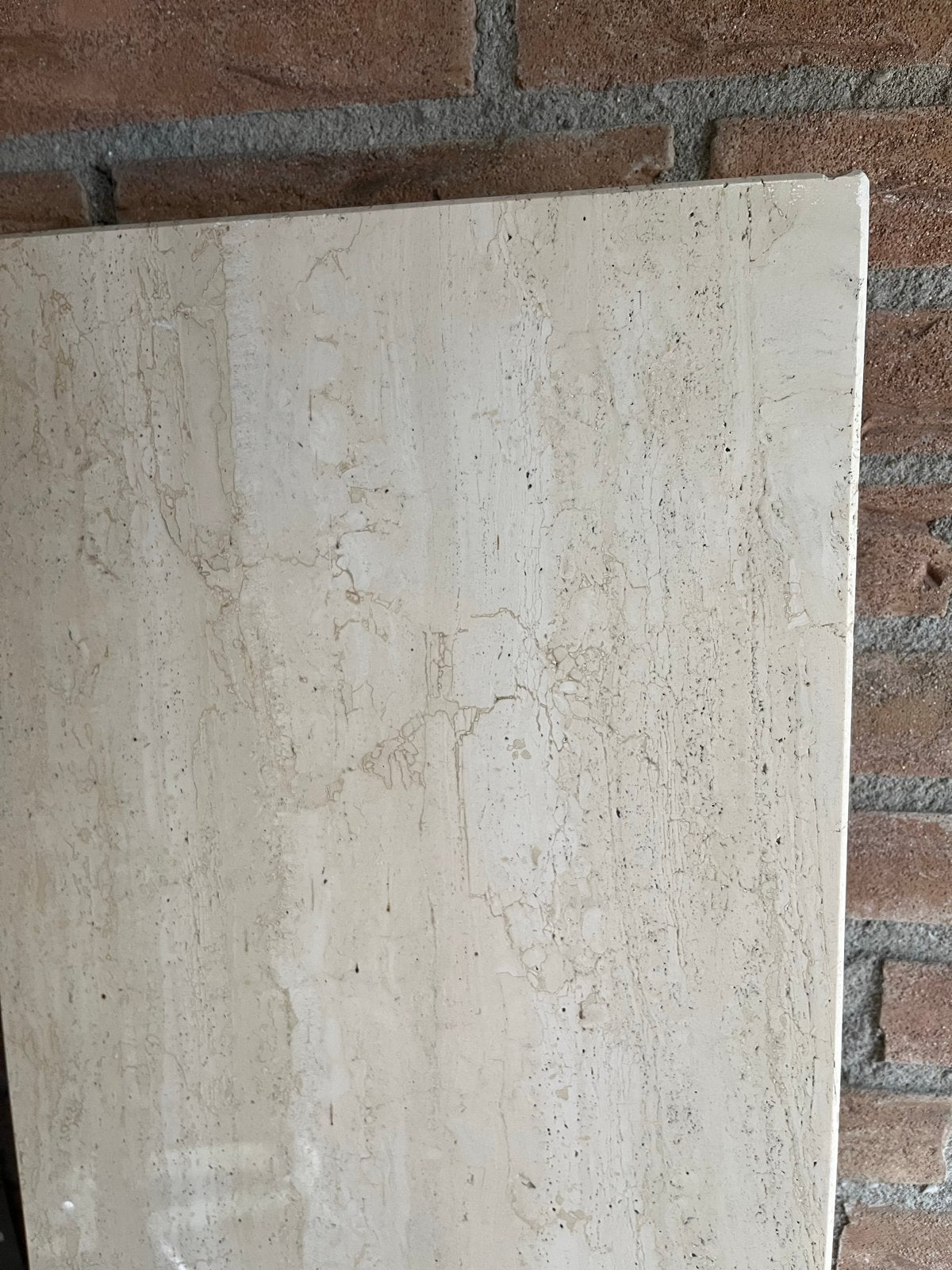 Natuursteen vensterbank - Travertin - 30x160, Ophalen, 60 cm of meer, Gebruikt, 5 tot 10 m²