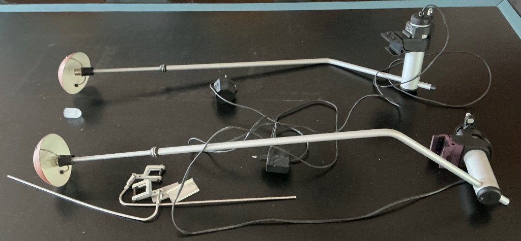 Auping aureo bedlamp set van 2, Ophalen, Gebruikt