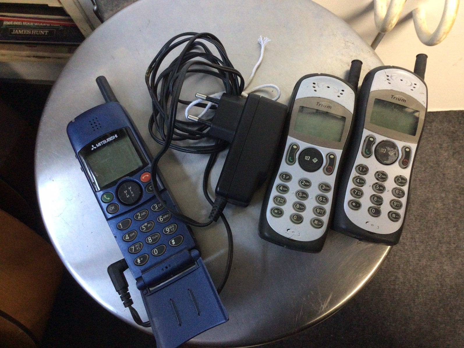 Vintage mobiele telefoons Mitsubishi , Trium, Ophalen of Verzenden, Niet werkend, Geen camera