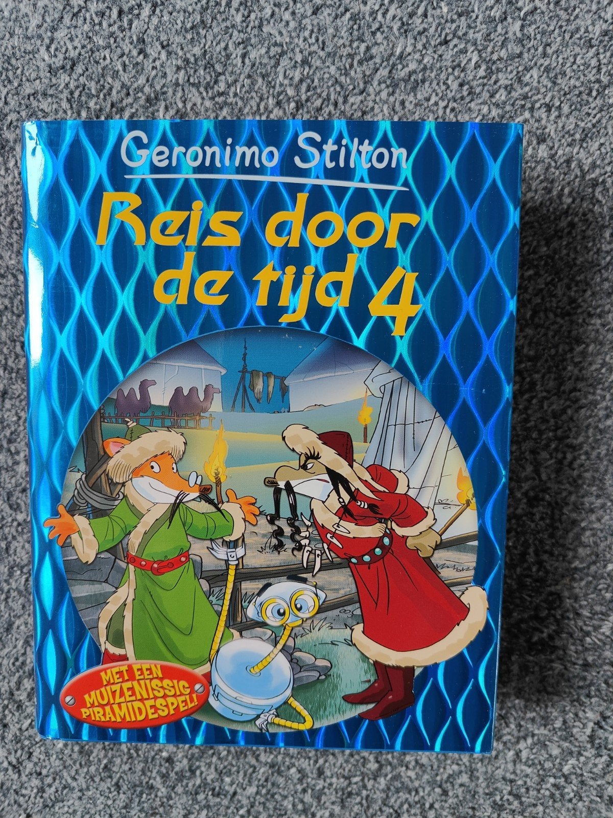 Geronimo Stilton: Reis door de Tijd 4, Ophalen of Verzenden, Zo goed als nieuw, Geronimo Stilton, Fictie algemeen