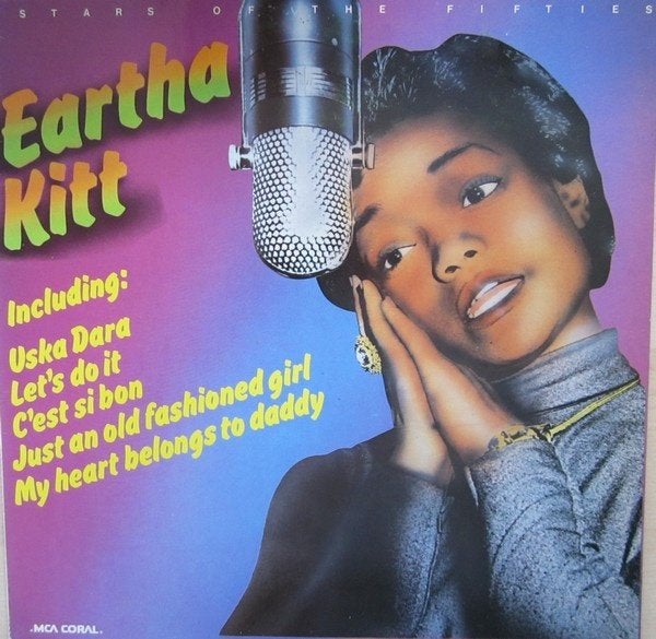 Eartha kitt ‎  eartha kitt  lp, LP, Zo goed als nieuw, 12 inch, Jazz