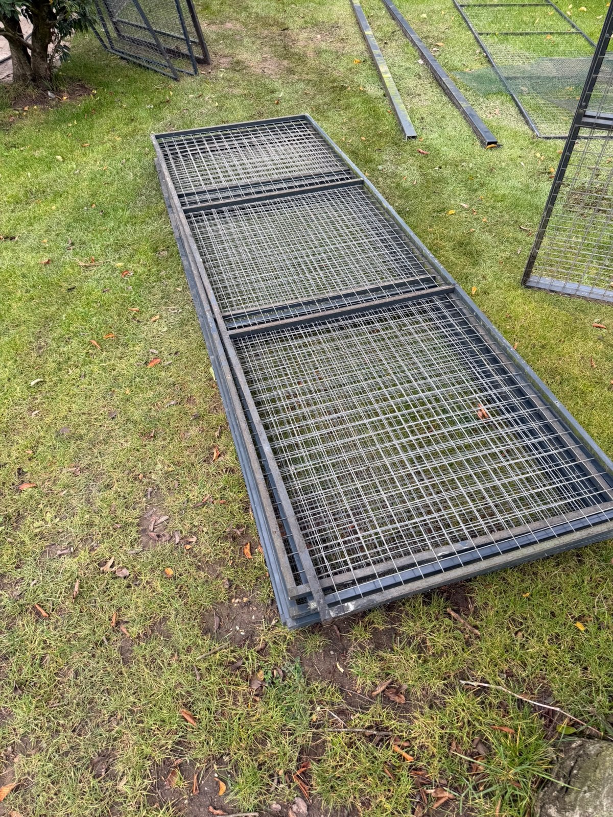 Grote kattenren of volière van aluminium, Ophalen, Zo goed als nieuw, Aluminium, Volière