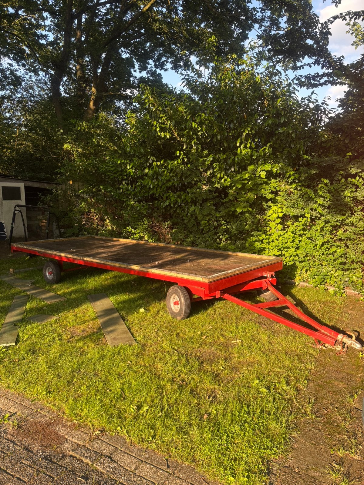 Platte wagen, Doe-het-zelf en Verbouw, Transportwagens, Ophalen of Verzenden, Overige typen