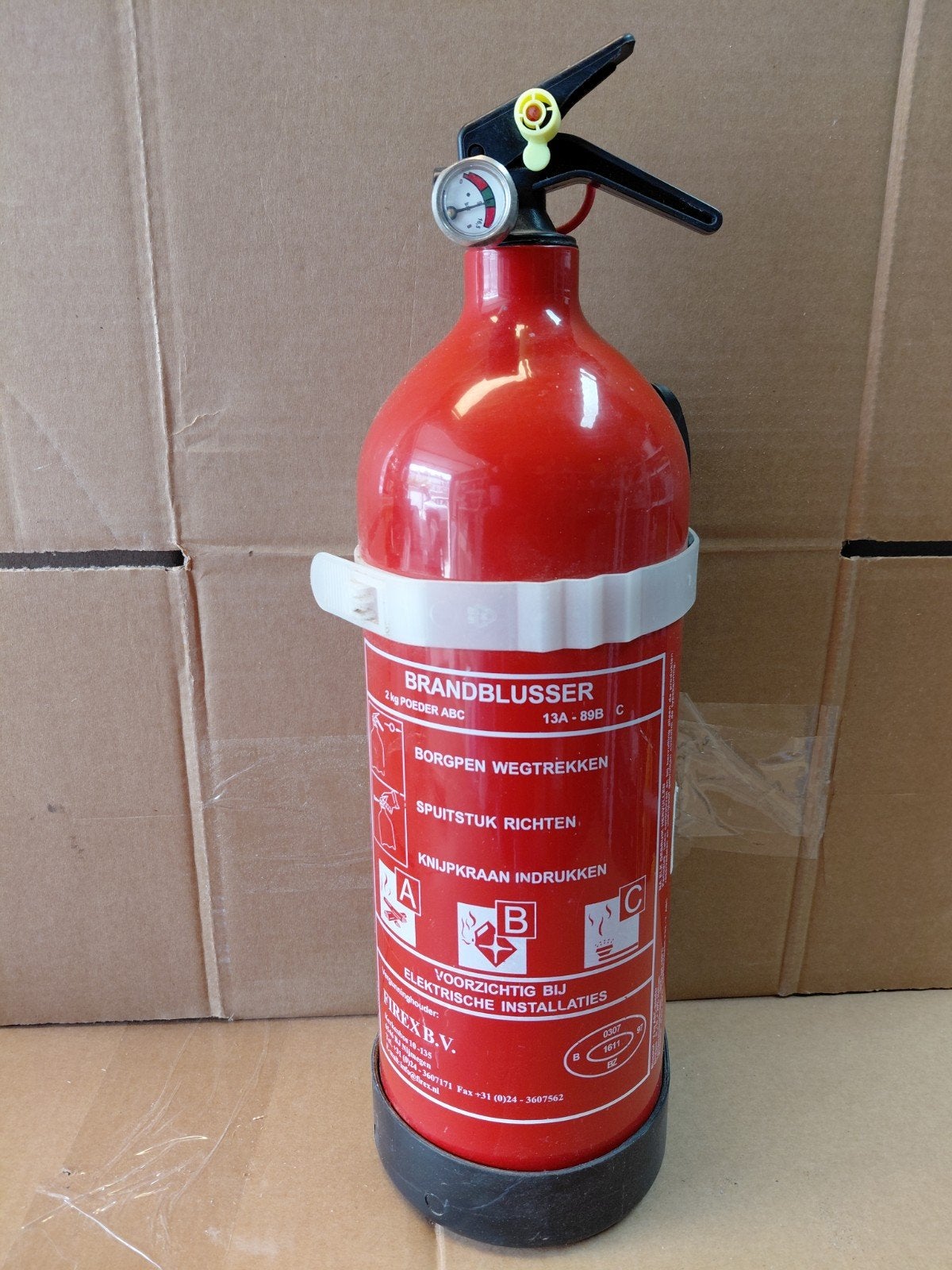 Poederblusser 2kg ABC branden, Ophalen of Verzenden