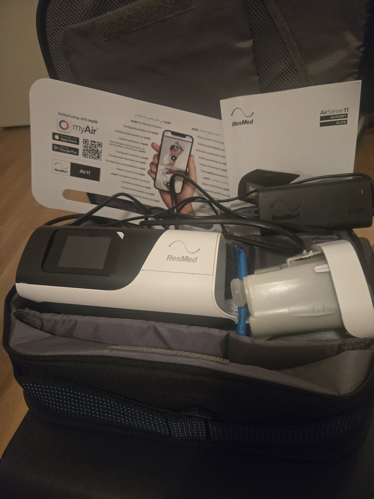 ResMed AirSense Autoset 11 CPAP compleet, Diversen, Verpleegmiddelen, Zo goed als nieuw, Ophalen