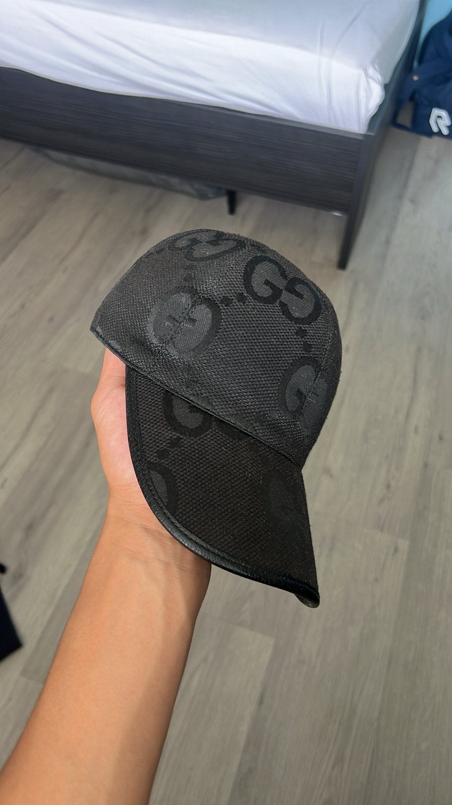 Gucci pet -Zwart- -MAAT M-, Kleding | Heren, Hoeden en Petten, Ophalen of Verzenden, Zo goed als nieuw