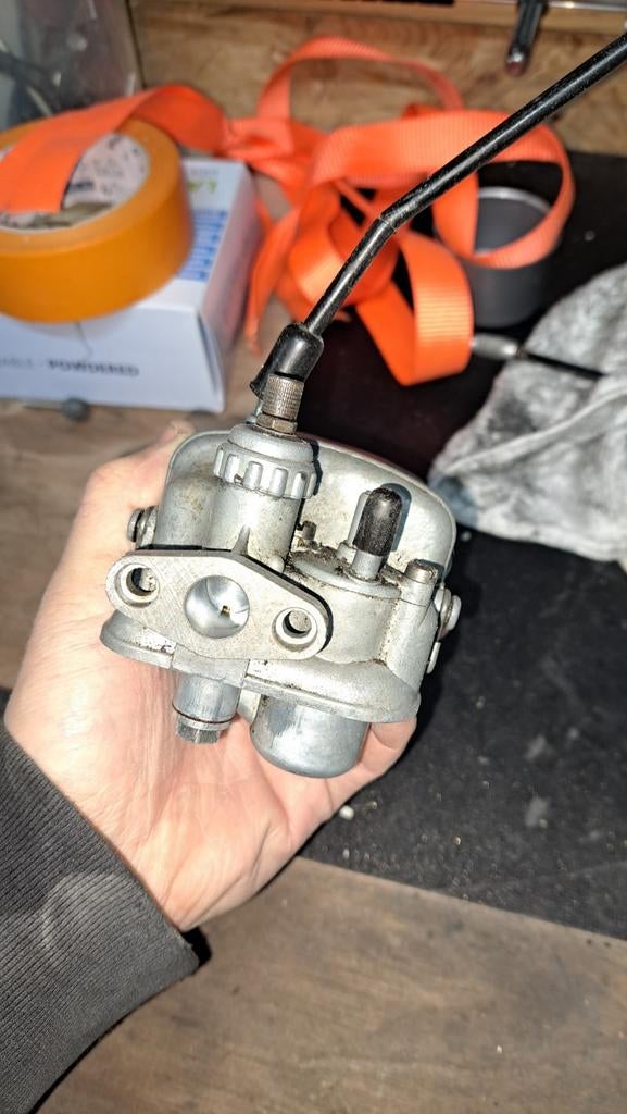 Bing 12mm Cabrateur  50cc, Ophalen of Verzenden, Cilinder