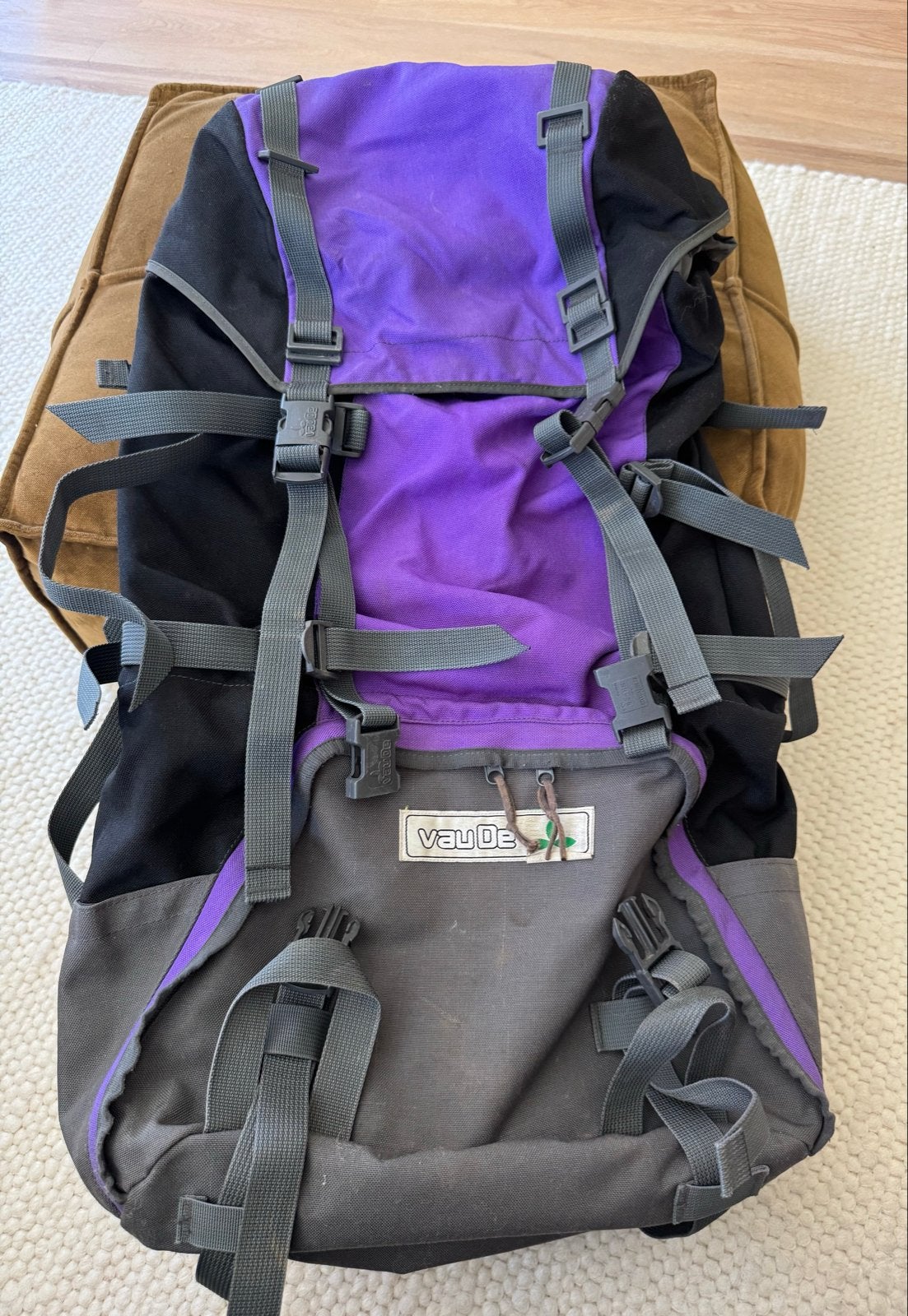 Stevige Vaude backpack 60-70L met super draagcomfort, Ophalen, Gebruikt, Rugzak