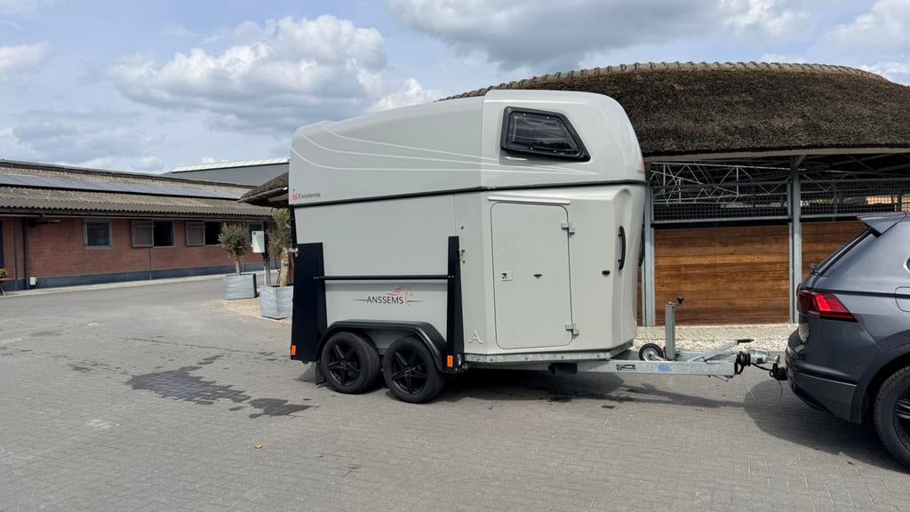 Anssems paarden trailer., Caravans en Kamperen, Caravanstallingen