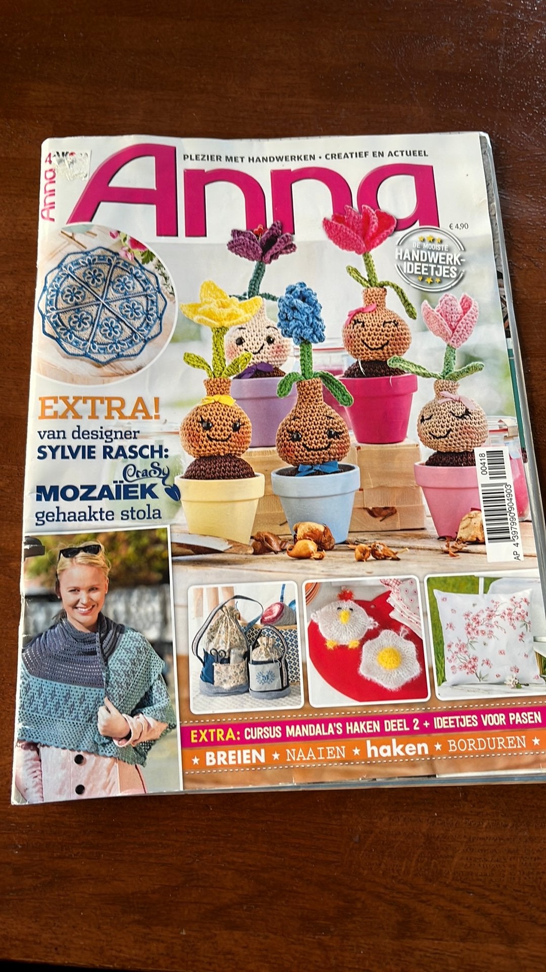 4 haaktijdschriften, Boeken, Ophalen of Verzenden, Zo goed als nieuw, Breien en Haken