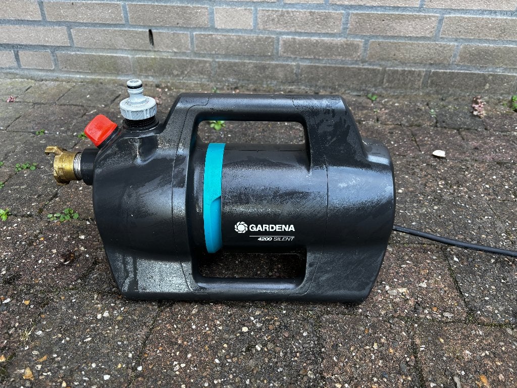 Gardena waterpomp, Ophalen, Zo goed als nieuw, Elektrisch, Overige typen