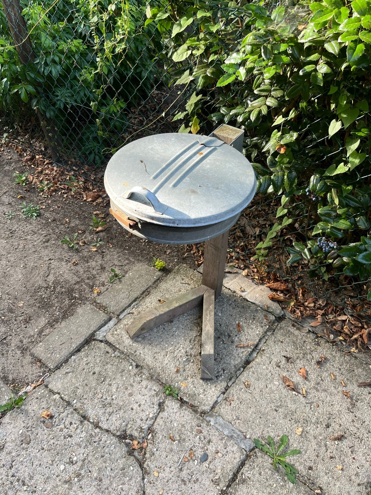 Vintage Deksel Container - Multifunctioneel, Ophalen, Gebruikt