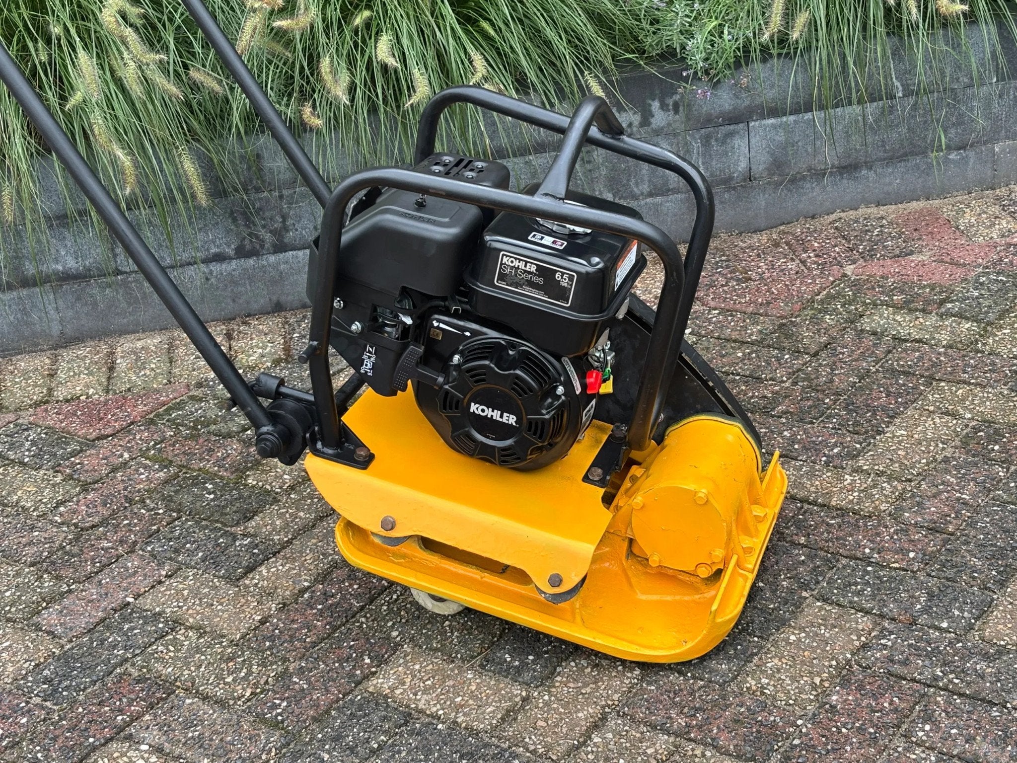 Masalta Gebruikte trilplaat 50cm Kohler motor, Tuin en Terras, Gebruikt, Masalta