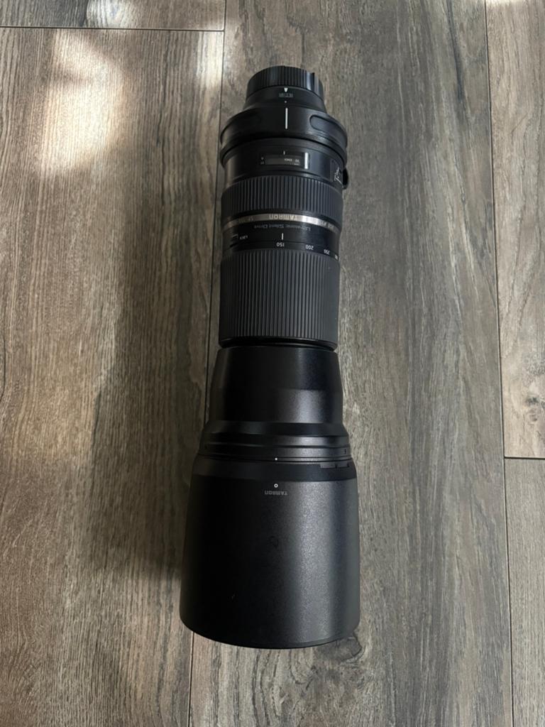 Tamron telelens 150/600 mm tekoop, Audio, Tv en Foto, Fotografie | Lenzen en Objectieven, Ophalen of Verzenden, Zo goed als nieuw