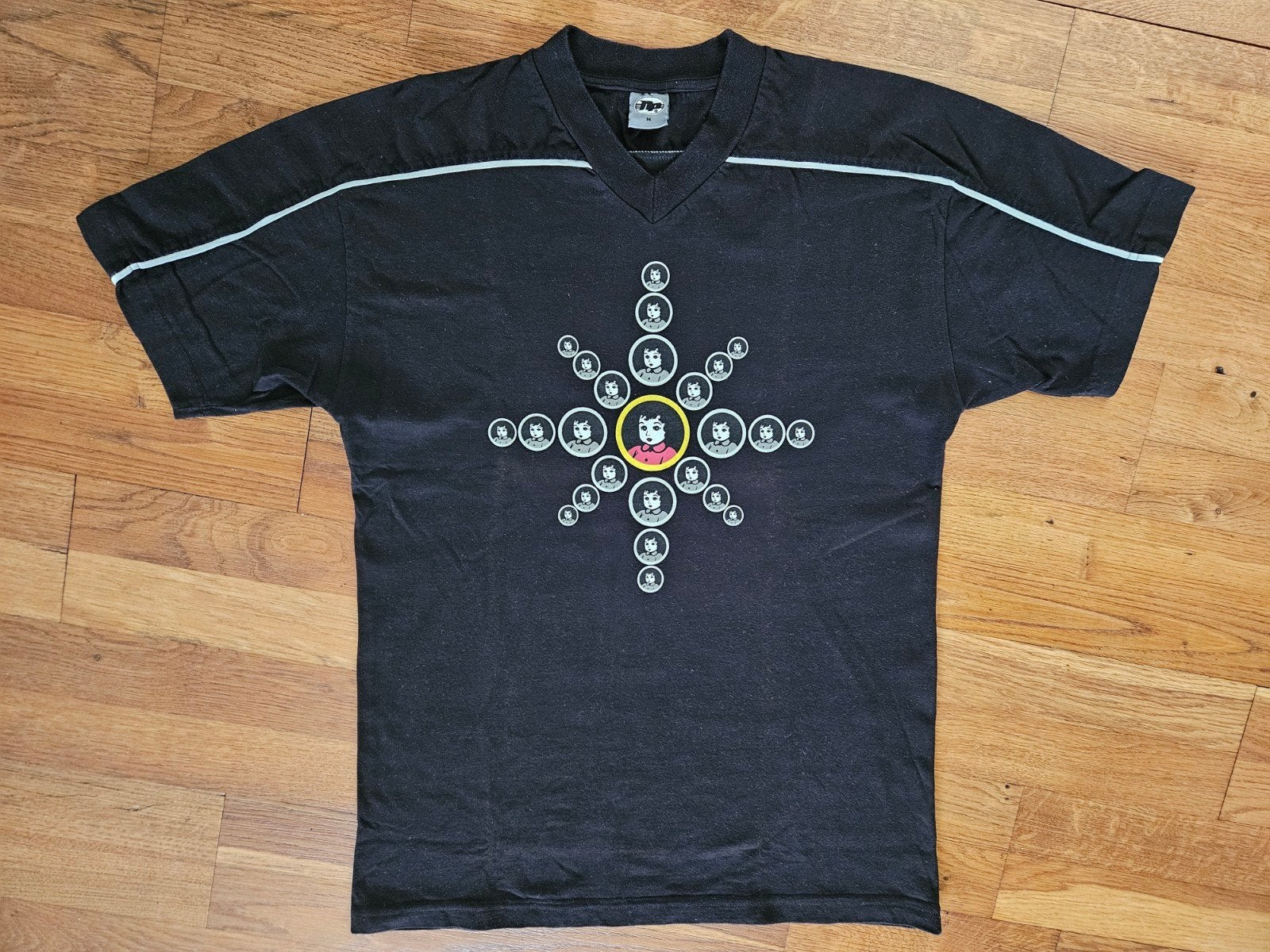Vintage Pinkpop 2001 T-shirt - Zwart - Maat M, Maat 38/40 (M), Zwart, NP, Ophalen of Verzenden