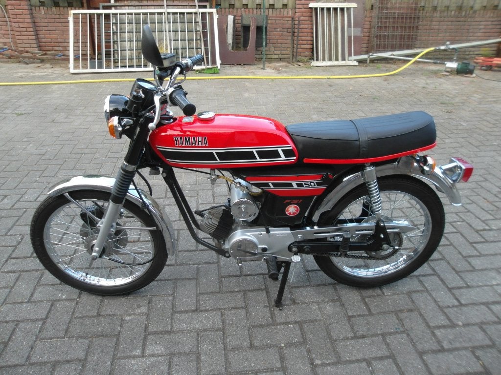 yamaha fs1 1977, Fietsen en Brommers, Brommers | Oldtimers, Ophalen, Maximaal 45 km/u, Yamaha, 49 cc