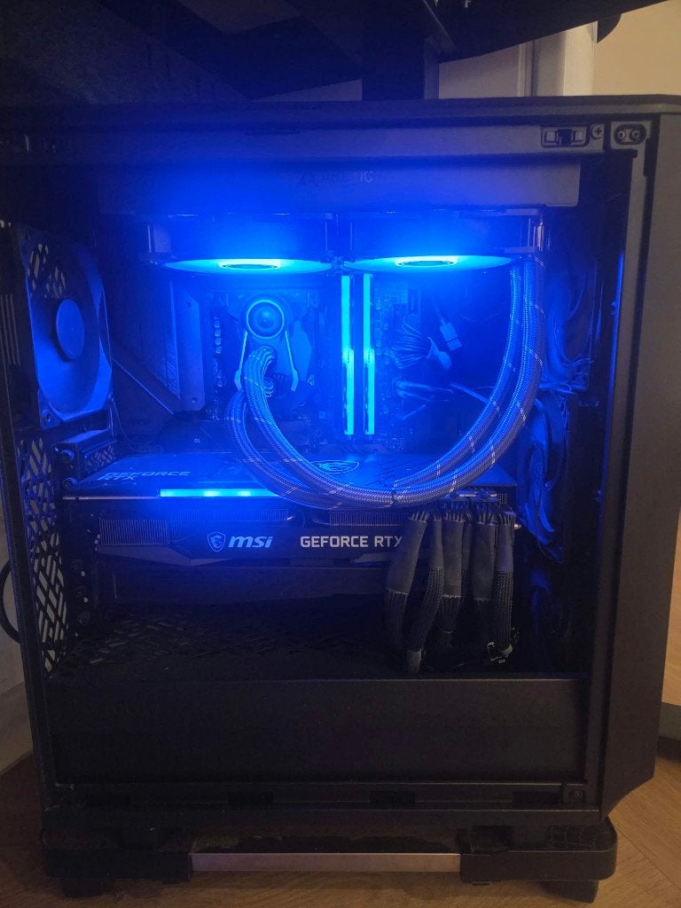 Krachtige Gaming PC–RTX3080 10GB / i7-12700K /DDR4 32GB RGB, Computers en Software, Ophalen, 32 GB, Zo goed als nieuw, Gaming