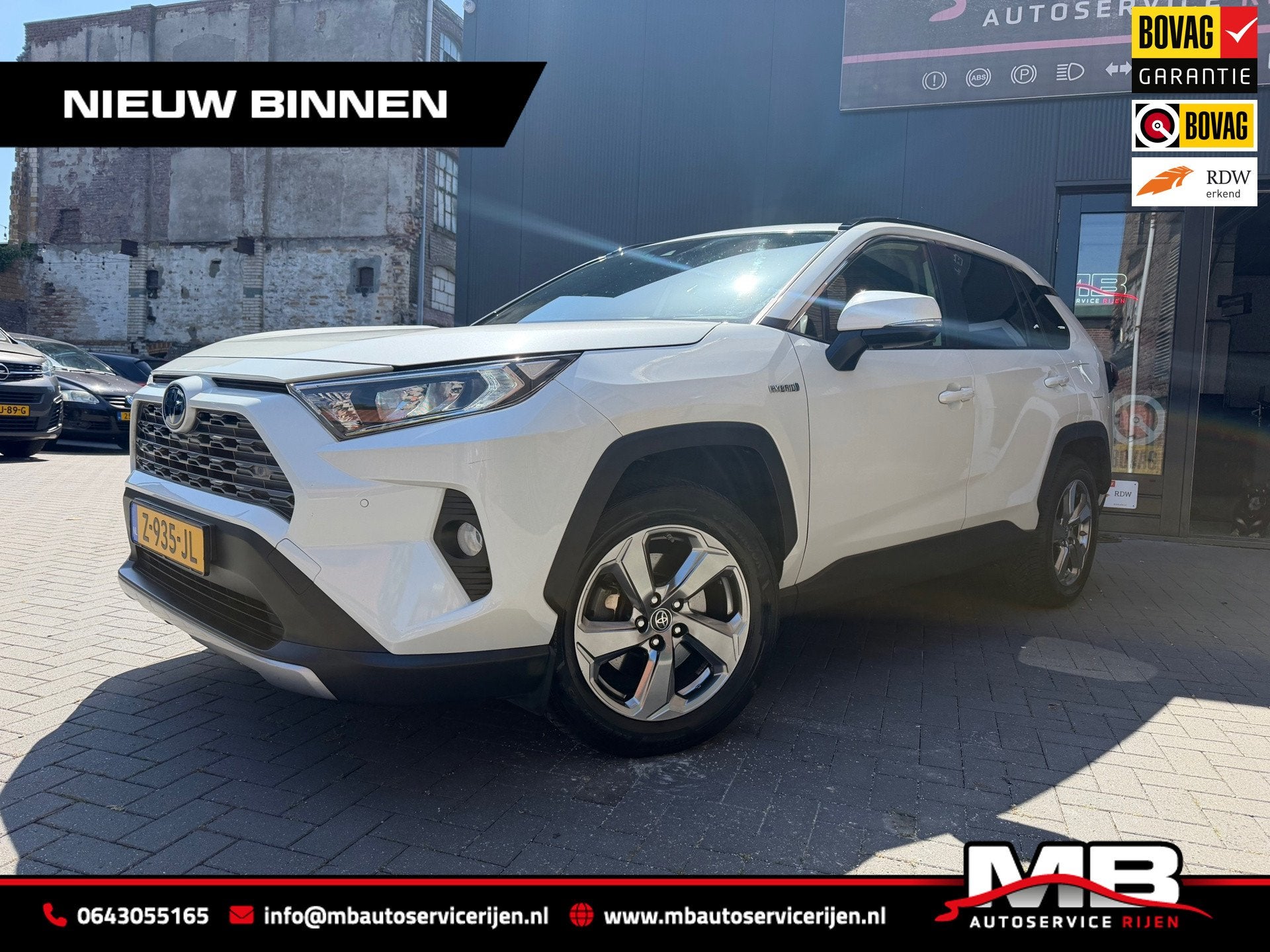 Toyota RAV4 2.5 Hybrid Business Plus, Stof, Gebruikt, 4 cilinders, 2487 cc