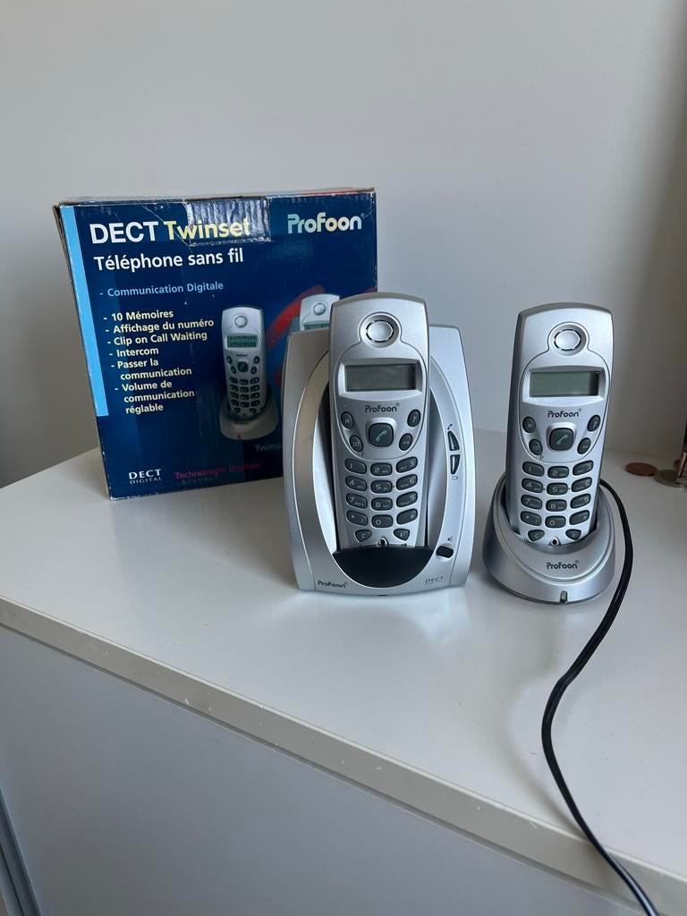 Profoon PDX-1020, Telecommunicatie, Vaste telefoons | Handsets en Draadloos, Ophalen, 1 handset