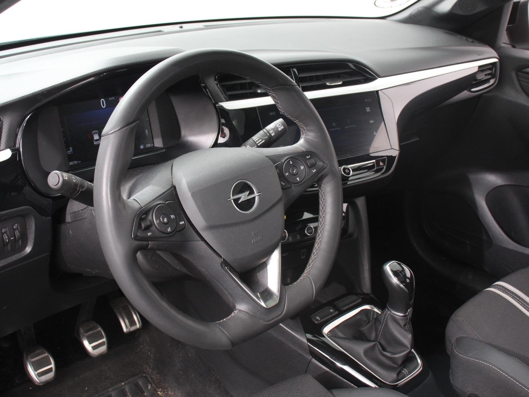 Opel Corsa 1.2 Sport Panorama dak Navigatie Apple Carplay/An, Auto's, Voorwielaandrijving, Stof, Gebruikt, Euro 6
