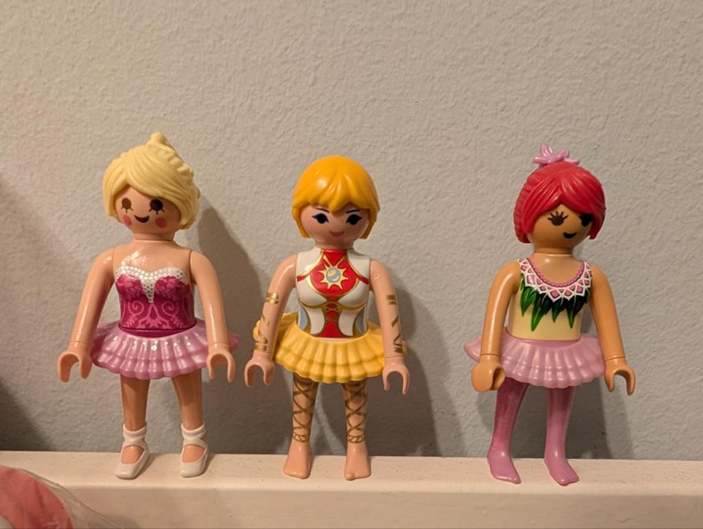 Playmobil poppetjes, ballerina, Kinderen en Baby's, Speelgoed | Playmobil, Ophalen of Verzenden, Zo goed als nieuw, Complete set