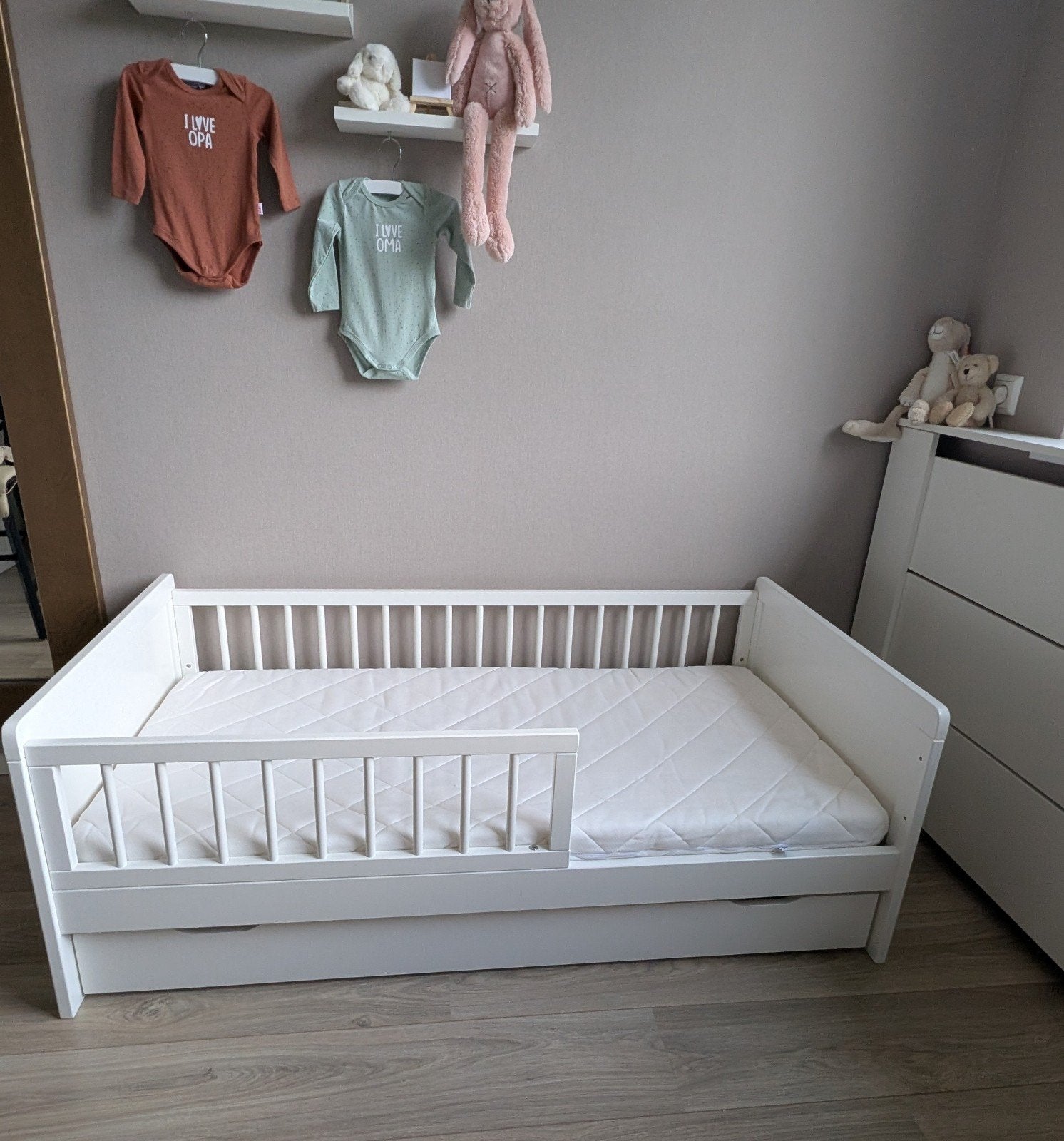 Petite Amelie peuterbed, Ophalen of Verzenden, 140 tot 160 cm, 70 tot 85 cm, Matras