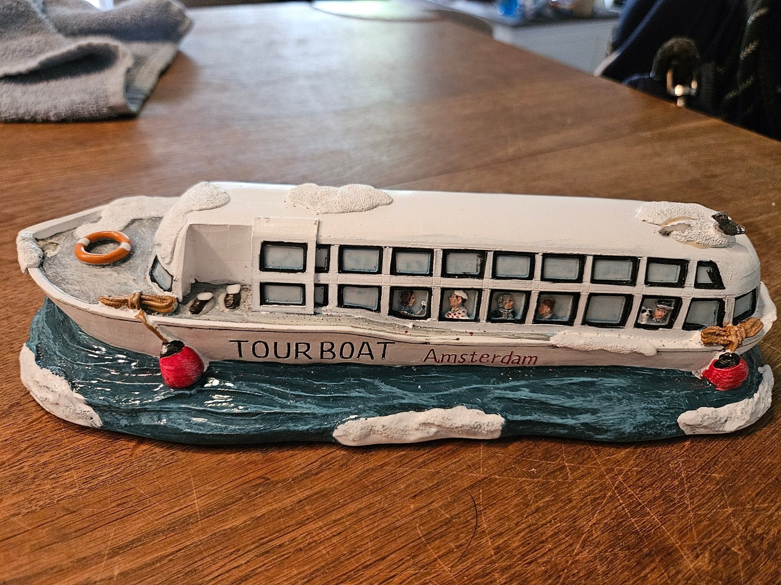 Luville - Tour boat - Kersthuisjes, Ophalen of Verzenden, Zo goed als nieuw