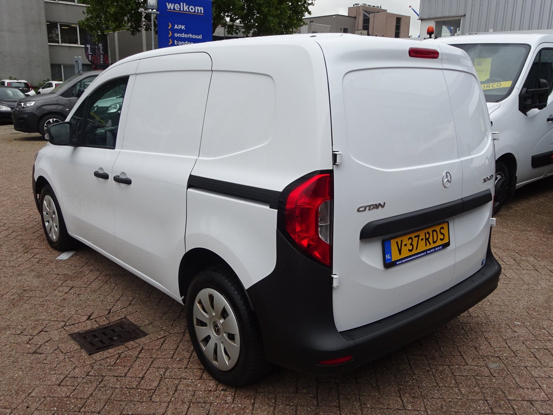 Mercedes-Benz CITAN 110 CDI L1 MBUX 2 x SCHUIFDEUR CRUISE PD, Auto's, Stof, Gebruikt, Wit, Mercedes-Benz